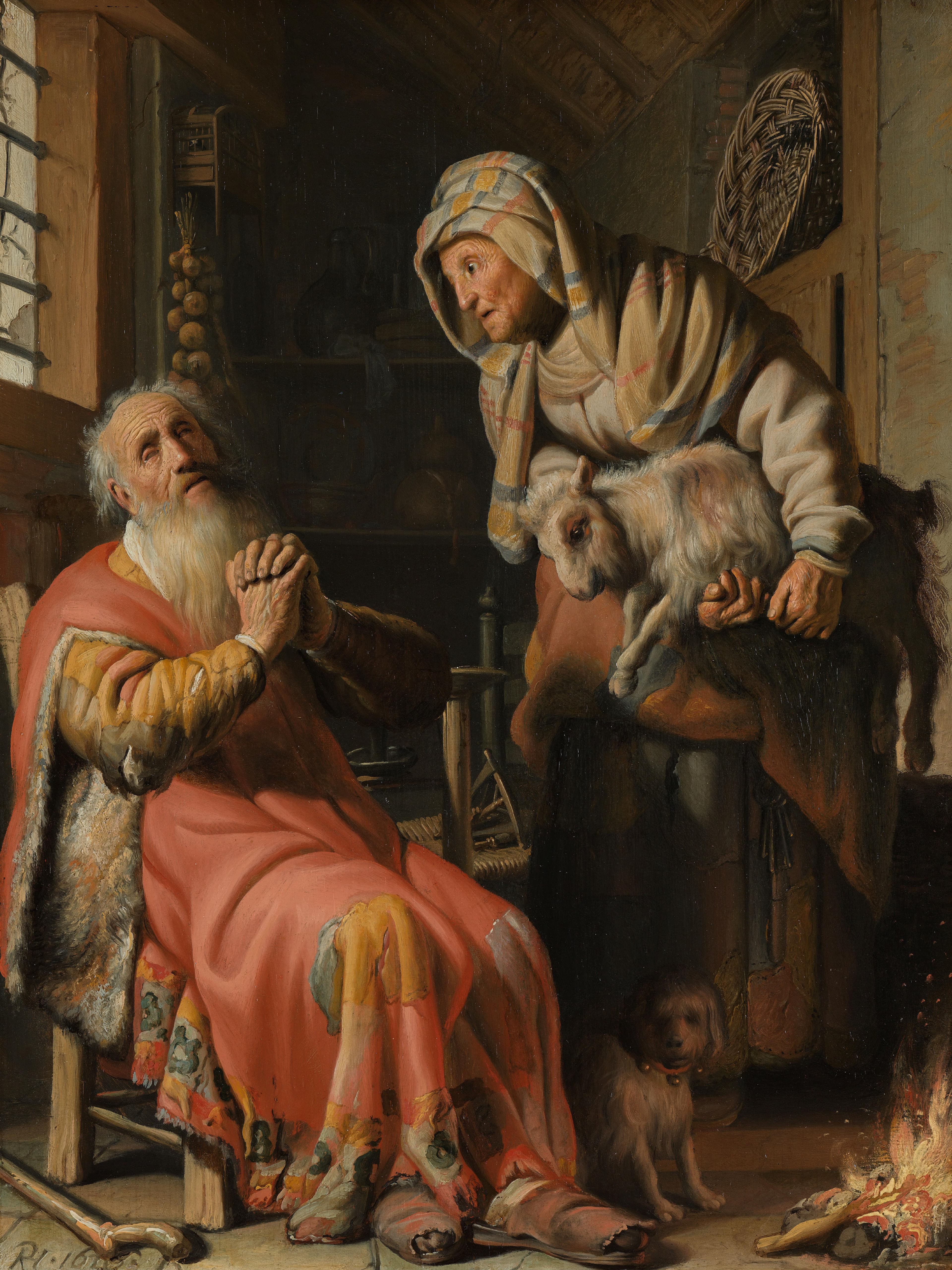 Tobit i Anna s jarićem